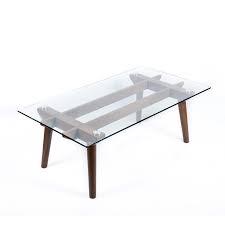 See store policy for warranty details. Glass And Wood Coffee Table 110 X 60 X 40 Cm Qechic
