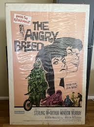 Vintage 1968 The Angry Breed Movie Poster, 68/124, Starring Jan Sterling
