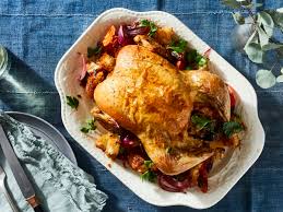 Place your whole chicken into the crockpot with 1 cup of water. Simple Roast Chicken Recipe With Vegetables Roast Chicken Temperature