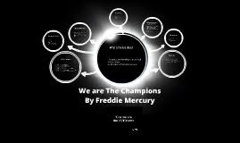 Check spelling or type a new query. We Are The Champions By Jarred Toister
