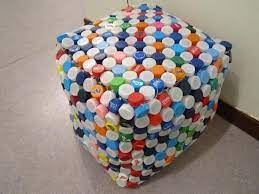 We had a good look at handheld bottle cappers and. A Stool Made Of Bottle Caps And Plastic Trash Picture Of Municipal Art Gallery Athens Tripadvisor