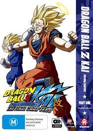 1 producida por toei animation , la serie se emitió originalmente en japón en fuji television del 5 de abril de 2009  2  al 27 de marzo de 2011. Amazon Com Dragon Ball Z Kai The Final Chapters Part 1 Episodes 99 121 4 Dvd Set Non Usa Format Pal Reg 4 Import Australia Masako Nozawa Joji Yanami Sean