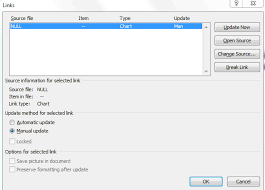 If this does not solve the problem, however, try these next steps, but make sure you save a copy first. Break Link With External Document Ms Word Super User