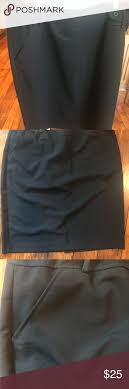 Dress Barn Plus Size Black Skirt 18w This Black Skirt Is Unlined And Has Functioning Front Pockets Approx Plus Size Black Skirt Black Skirt Dress Barn Dresses