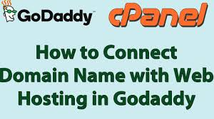 How To Connect Domain Name With Web Hosting In Godaddy Youtube