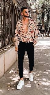 10 Floral Shirts To Up Your Next Summer Style Look In 2020 Floral Shirt Outfit Men Floral Shirt Ibiza Fashion