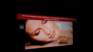 Emergency alert hijacks TVs of AT&T customers