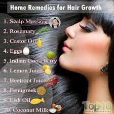 Try to use this remedy twice a week for silky, shinny and long hair. Home Remedies For Hair Growth Top 10 Home Remedies