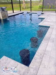 Fathers Day Is Sunday Give Dad What He Really Wants A Pool That Features Barstools So He Can Watch His Favorite Sports Team Custom Pools Pool Pool Remodel