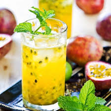 After A Summer Cocktail Try A Passionfruit With Lychee Mojito Passionfruit Lychee Mojito Y Mojito Cocktail Recipe Passion Fruit Mojito Mojito Cocktail