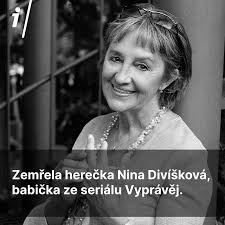 Nina divíšková (born 12 july 1936) is a czech actress. D8myvz4obvxljm