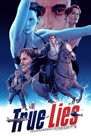 True Lies Full Movie Watch Online With English Subtitles True Lies By Robert Sammelin Behance Tumblr Instagram Store 24 X 36 9 Color Screen Print N True Lies Movie Alternative Movie Posters Romantic Movies
