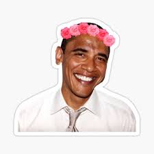 Obama Valentines Day Stickers for Sale