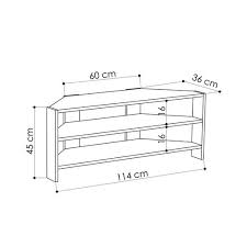 Parmi nos meubles tv, le produit meuble tv d'angle combiné sami ne manquera de vous satisfaire, et son principal avantage est le style scandinave particulièrement distingué dont il est pourvu. 90 Sur Toilinux Meuble Tv D Angle Design Scandinave Thales L 114 X H 45 Cm Marron Thales Marron Achat Prix Fnac