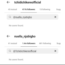 This super fit couple is not taking no. Nuella Njubigbo Removes Tchidi Chikere S Name From Her Instagram Bio Weeks After Debunking Marriage Crash