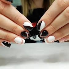 50 Stunning Short Nail Designs To Inspire Your Next Manicure In 2020 To wire letter insets and graffiti designs, these are the 13 best nail art trends for short nails.