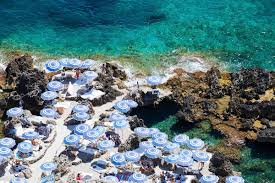 La Fontelina Beach Capri Beach Print Fine Art Prints Fine Art