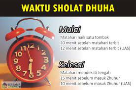 Ini sesuai dengan keterangan hadis yang diriwayatkan oleh 'amr bin 'abasah. Waktu Sholat Dhuha Terbaik Doa Dhuha Lebih Mustajabah