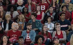 It's a clever riff on the fact that audiences know what they're coming to see—a film in which the same events repeat over and over. Saarbrucker City Kinos Saarbrucken Film Infos