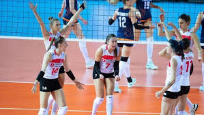 Nationalmannschaft der frauen f, frauennationalmannschaft f, frauennationalteam n. Frauen Volleyball Em Turkei Nach Sieg Gegen Niederlande Im Halbfinale Nex24 News