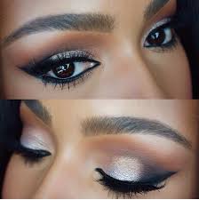 Black And Silver Eyeshadow Looks Pinterest Happylifegoals Dark Skin Makeup Black Makeup Tutorial Black Makeup