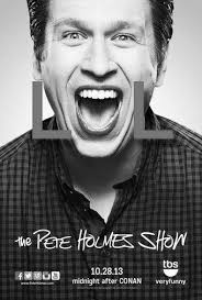 Pete Holmes Show Black and White Metal Poster Choose Style