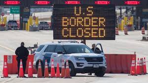 Land border will reopen, warning many businesses are at risk of closing. Americans Go Home Tension At Canada Us Border Bbc News