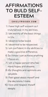 If you're looking for some of the most powerful and motivating daily affirmations for women, you're in the right spot. Positive Affirmations List Chiclypoised