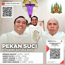 Minggu palma menjadi lambang tuhan yesus masuk ke yerusalem. Keuskupan Surabaya