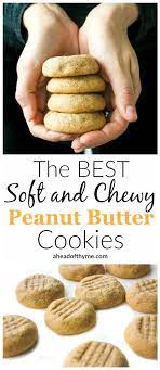 The Best Soft And Chewy Peanut Butter Cookies Recipe Peanut Butter Recipes Chewy Peanut Butter Cookies Desserts