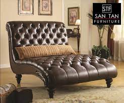 Leather Chaise 545 Furniture Leather Chaise Lounge Chair Acme Furniture