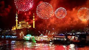 Nye Fireworks In Ankara New Years Eve Fireworks Fireworks New Years Eve