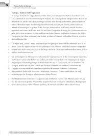 Über 250.000 übungen & lösungen; Sekundarstufe Unterrichtsmaterial Deutsch Lesen Und Textverstandnis Sachtexte Lesetext Europa