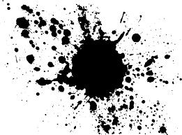 Black And White Png Vector Image Title In 2020 Watercolor Splash Png Black Watercolor Tattoo Watercolor Splash