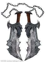 Ares had the blades made for a servant who would prove worthy of his service. God Of War Blades Of Chaos Tv Movie Items Costume Acces In Stock Kratos God Of War God Of War Chaos Tattoo