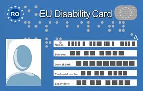 Cardul European Pentru Dizabilitate Autoritatea Naţională Pentru Persoanele Cu Dizabilităţi
