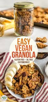 Homemade granola is cheap, healt. Easy Vegan Granola Recipe 9 Ingredients From My Bowl