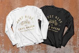 Download Long Sleeve T Shirt Free Mockup Design A Lot