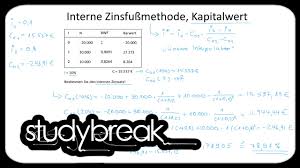 Learn more about clone urls. Interne Zinsfussmethode Lineare Interpolation Kapitalwert Investition Und Finanzierung Youtube