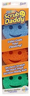 The outcome of the wash can depend on whether you have soft or hard water. Scrub Daddy Colors Sponge Set Flextexture Sponge Soft In Warm Water Firm In Cold Deep Cleaning Dishwasher Safe Multi Use Scratch Free Odor Resistant Functional Ergonomic 3ct Buy Online At Best Price
