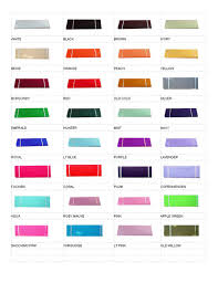 Tulle Color Chart Obabybiz