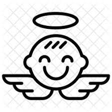 Download Free Baby Angel Line Icon Available In Svg Png Eps Ai Icon Fonts