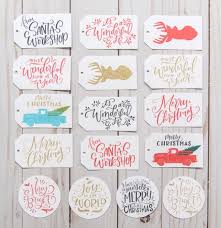 Works great for all of your holiday gifts. Free Printable Christmas Gift Tags For Simple Gift Wrapping Lovely Etc