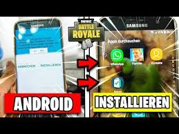 Fortnite Android So Installiert Ihr Die Apk Fortnite Mobile Auf Handy Deutsch German Youtube