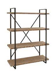 To convert 79 in to cm multiply the length in inches by 2.54. Deco 79 Benzara Classic Metal Wood Shelf 67 Inch And 47 Inch Buy Online In Andorra At Andorra Desertcart Com Productid 35538087