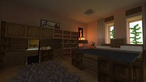 But the thing about beds in minecraft is that they aren't just limited to sleeping, they hold bigger importance. A Bedroom Design With A Nice Desk Minecraft