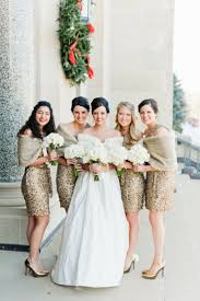 5 Winter Bridesmaids Looks Sure To Wow Winter Bridesmaid Dresses Winter Bridesmaids Gold Bridesmaid Dresses