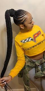 Summertime Fine Braids Must Try Hairstyle In 2020 Braided Hairstyles For Black Women African Hair Braiding Styles Cornrow Hairstyles