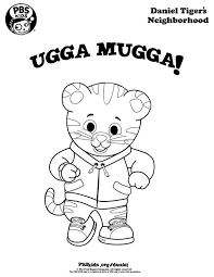 Dress code daniel is brown coloring tiger with darker stripes on body. Daniel Tiger On Twitter Printable Coloring Pages Will Keep Your Little Tiger Busy On Your Weekend Travels Ugga Mugga Http T Co Qlbxtaskht Http T Co Y2swkh4oy8