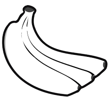 Banana Fruit Is Healthy Food Coloring Pages Food Coloring Pages Coloring For Kids Coloring Pages For Kids